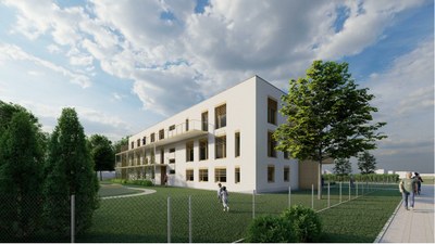 Budoucí podoba Dětského centra domeček. Vizualizace: ATRIS s. r. o.