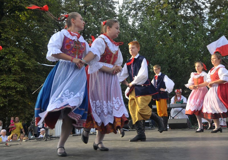 Vystoupení folklorního souboru. Ilustrační foto. 
