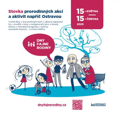 Grafika Dnů fajne rodiny 2025