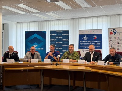 Tisková konference ke Dnům NATO 2025. Foto: MMO