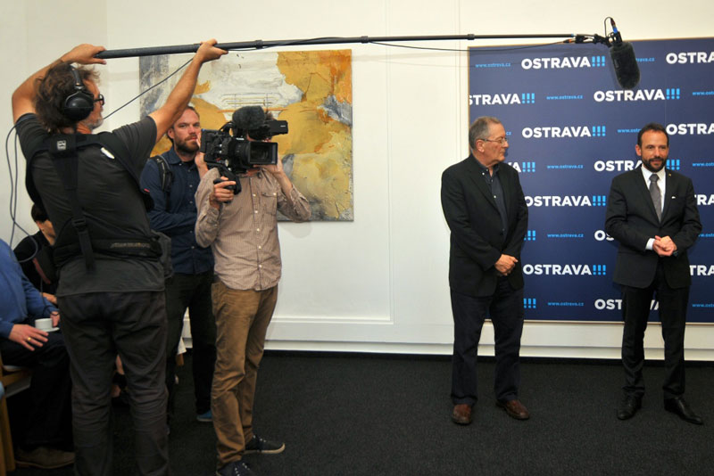 Přivítání domácích a zahraničních účastníků festivalu.