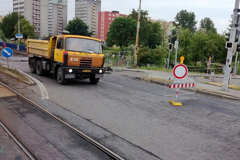 Do jižní části Ostravy objížďkou Do jižní části Ostravy objížďkou