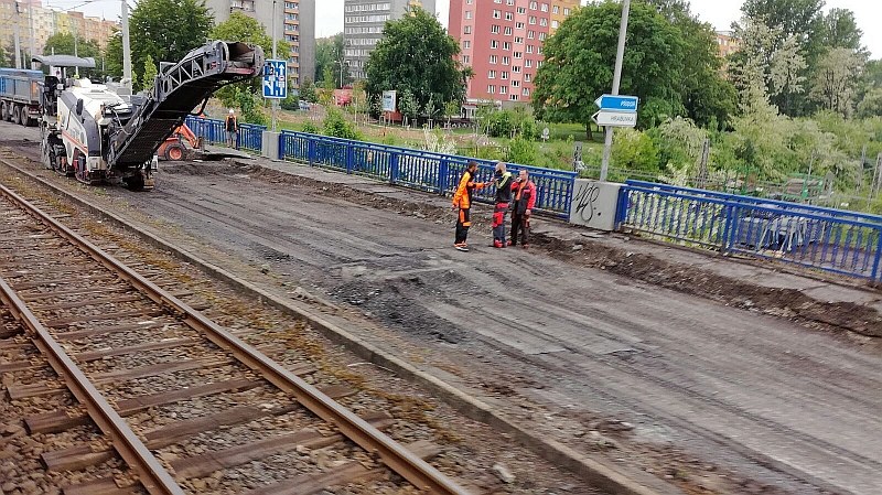 Tato část rekonstrukce potrvá do dubna 2019.