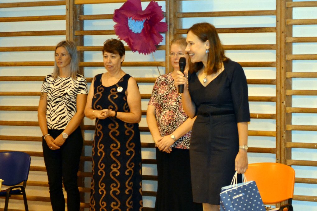 Náměstkyně primátora pro školství a sport zahájila školní rok na Základní škole Dětská v Porubě. 