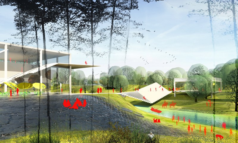 Jedna z vizualizací ateliéru Maxwan