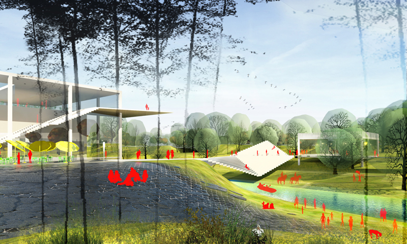 Jedna z vizualizací ateliéru Maxwan