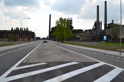 FOTO: Nový úsek prodloužené Vítkovické ulice byl předán do užívání. Snímky: L. Vidlička