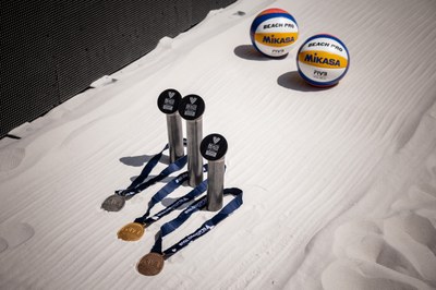 Vítězové mohou z písku vylovit cenné kovy. Foto: Jiří Zerzoň, J&T Banka Ostrava Beach Pro