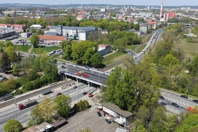 Křížení ulic Místecká a Rudná. Foto: ŘSD