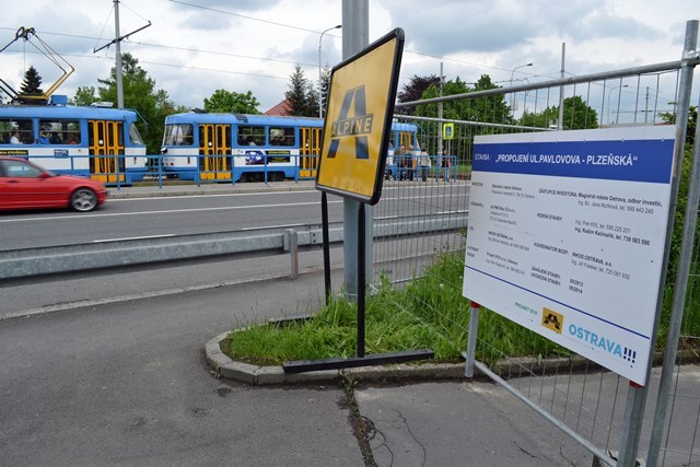 Dopravní omezení v souvislosti se stavbou Propojení ulic Pavlovovy a Plzeňské Dopravní omezení v souvislosti se stavbou Propojení ulic Pavlovovy a Plzeňské