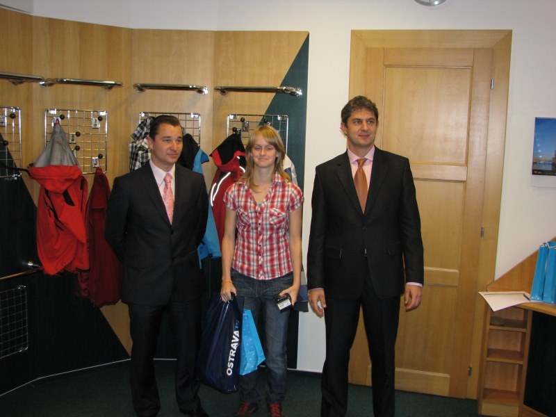 Kristýnu Ožanovou potěšil nový mobil