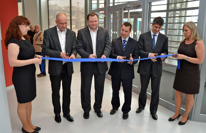 Otevřeno! Zleva A. Stejskal, T. Sucharda, A. Boháč, R. Kadlučka.