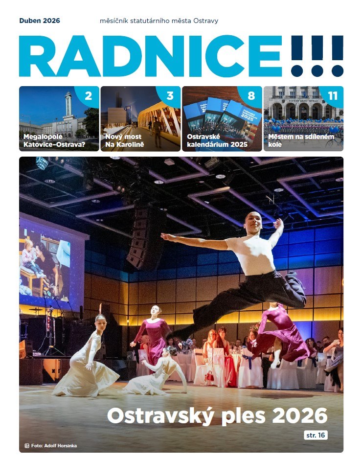 Titulní strana dubnové Radnice!!!