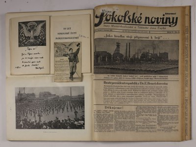 Noviny moravskoslezského Sokola z pohnutého roku 1938. Zdroj: AMO
