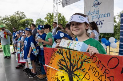 Soutěž Hledej pramen vody. Foto: Jiří Zerzoň