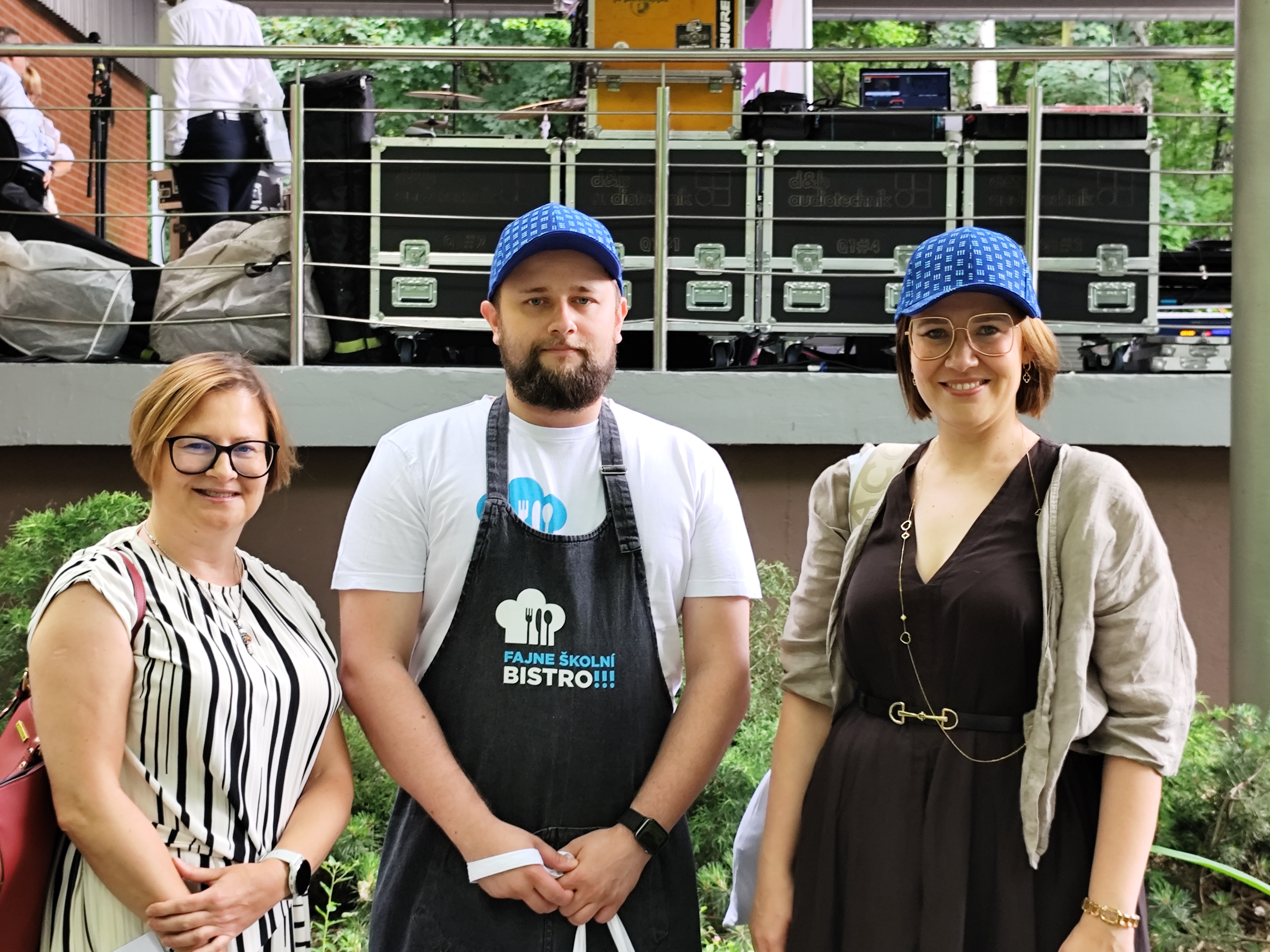 Fajne školní bistro v Katovicích podpořila také náměstkyně primátora Andrea Hoffmannová. Foto: MMO
