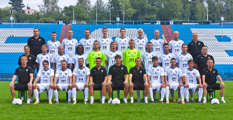 FC Baník Ostrava, účastník Gambrinus ligy 2012-13 (jmenovky v textu)  FOTO: J. Zerzoň 