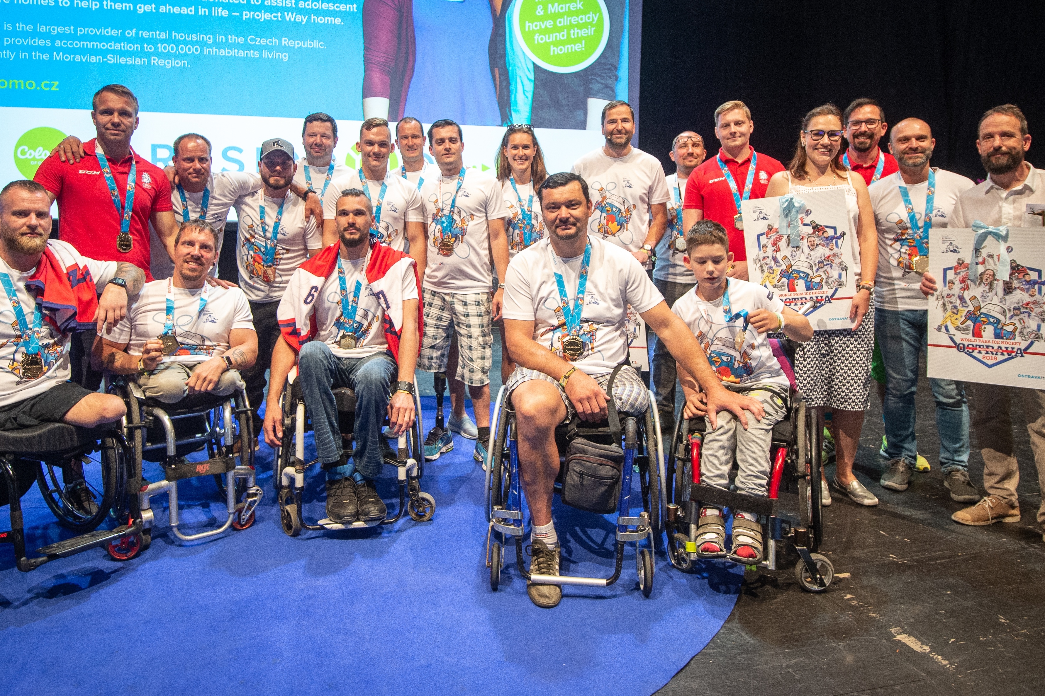 Parahokejisté odjeli z Ostravy přede jen s medailemi. 
