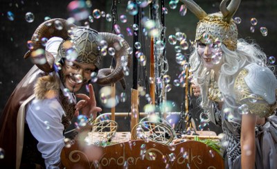 Na Festivalu v ulicích vystoupí také italští Bubble on Circus. Foto: artandlifeostrava.cz
