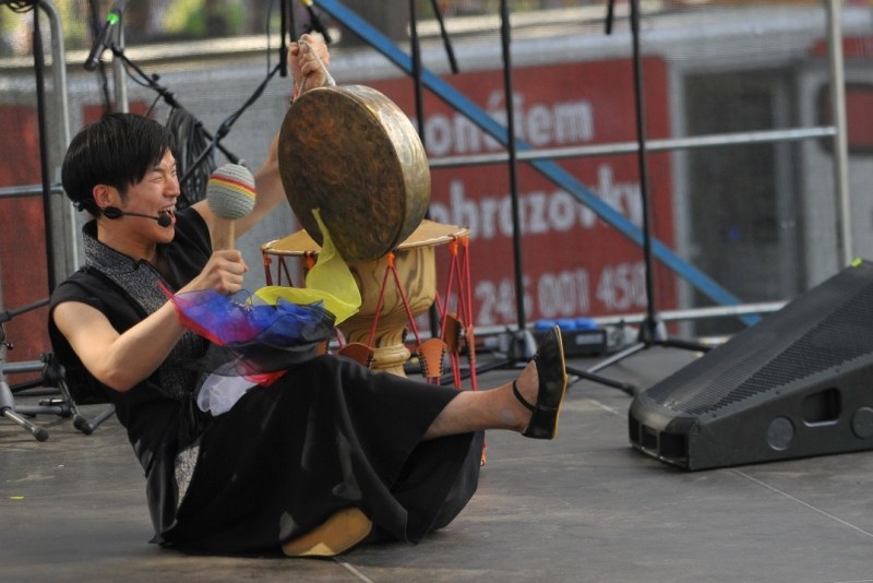 Vystoupení korejských bubeníků bylo rozhodně obohacením programu.