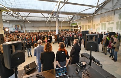 „Nový život jatek" zahájila vernisáž výstavy „Optimalizované bajky o dobrém životě". Foto: Martin Straka