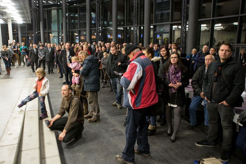 Vernisáž se setkala s velkým ohlasem diváků