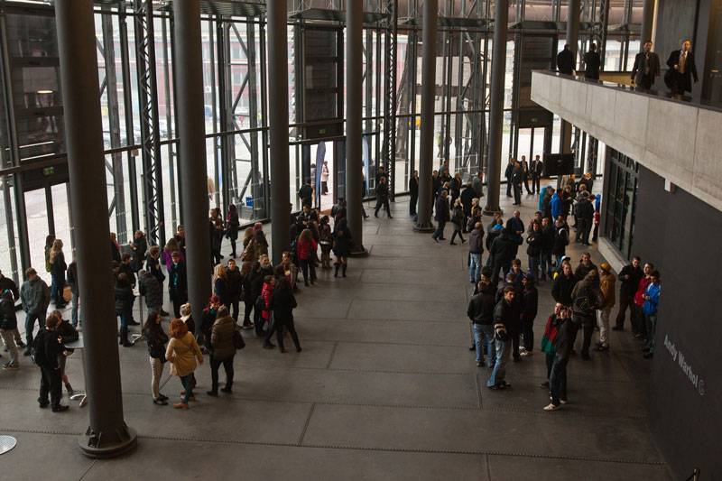 Vstupní hala auly Gong