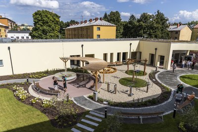 Atrium DPS Harmonie. Foto: Jiří Zerzoň