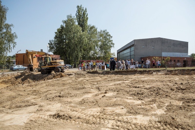Místo, v němž vznikne nová hasičská zbrojnice.