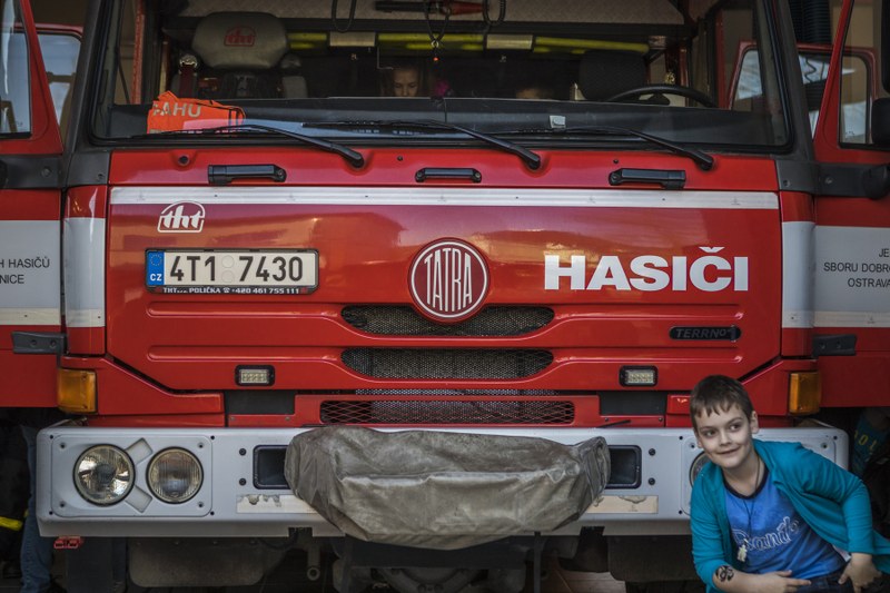Slavnostní otevření přístavby zbrojnice.