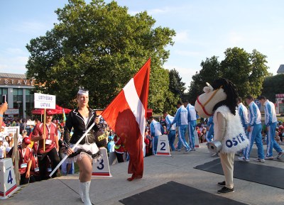 Za slavnostního zahájení šampionátu. Foto: MSPS