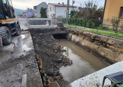 Nové zatrubnění umožní proudění až stoleté vody. Foto: MMO