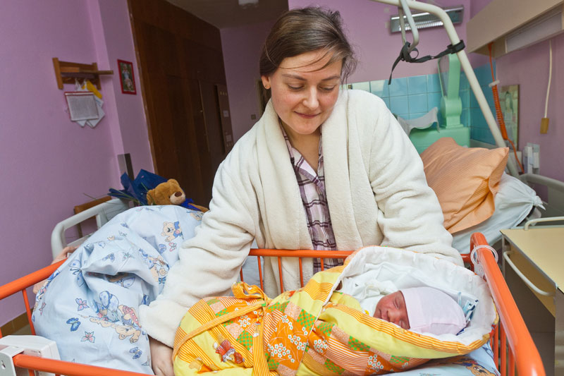 K foto: Maminka Ludmila se svojí dcerkou
