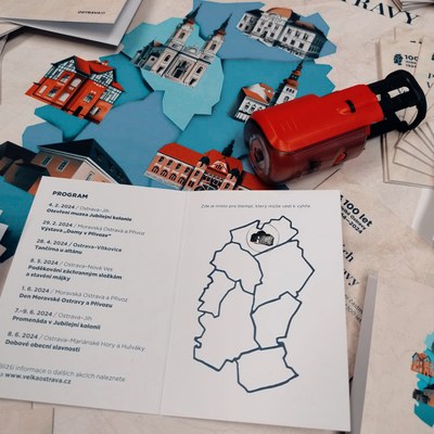 Hrací karta ke hře Po stopách Velké Ostravy. Foto: MMO