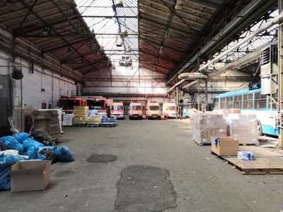 Sběrné místo ve Wattově ulici. Foto: MMO