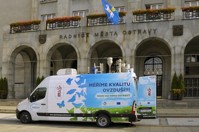 FOTO: Imisní měřicí vůz města
