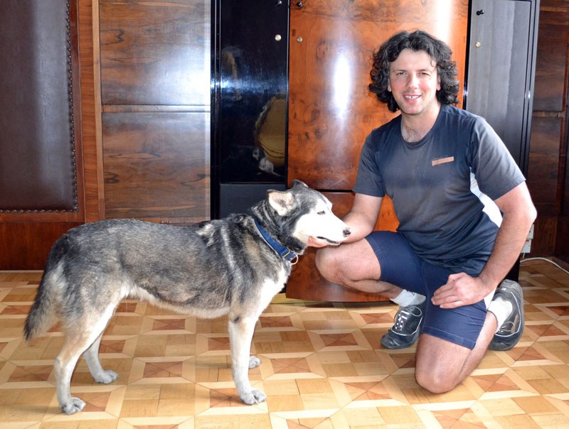 Ital Gianluca Ratta dorazil na pouti po střední Evropě do Ostravy Ital Gianluca Ratta dorazil na pouti po střední Evropě do Ostravy