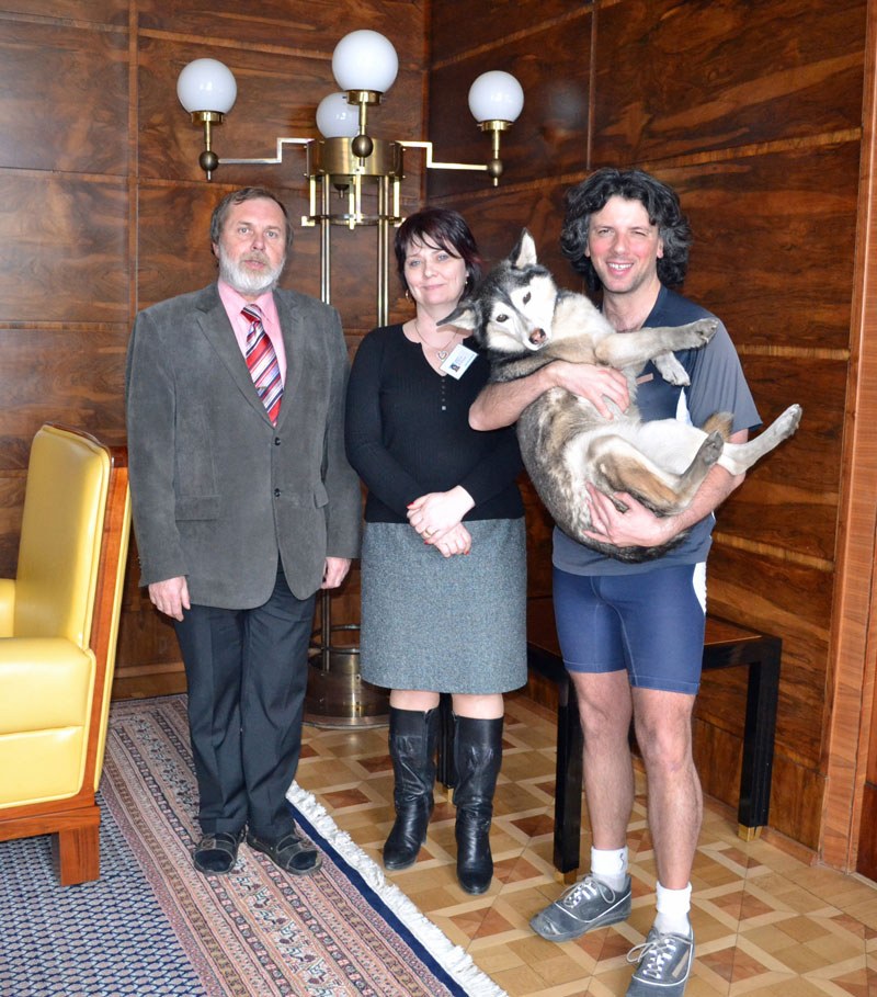 Zleva Z. Sladovník, M. Trojáková a G. Ratta