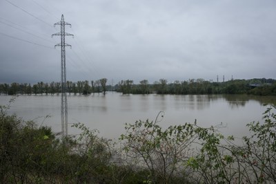 Velká voda v Ostravě. Foto: Adolf Horsinka