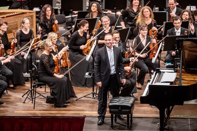 Novoroční koncert Janáčkovy filharmonie Ostrava. Foto: Vladimír Pryček
