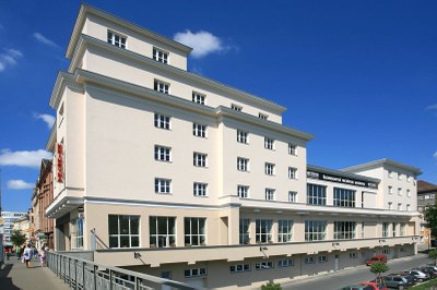 Komorní scéna Aréna Ostrava má své sídlo v budově u Sýkorova mostu  Foto: archiv