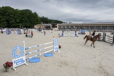 Rekonstruované kolbiště Jezdeckého klubu Baník Ostrava. Foto: Adolf Horsinka