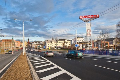 K foto: Jižní most Českobratrská 