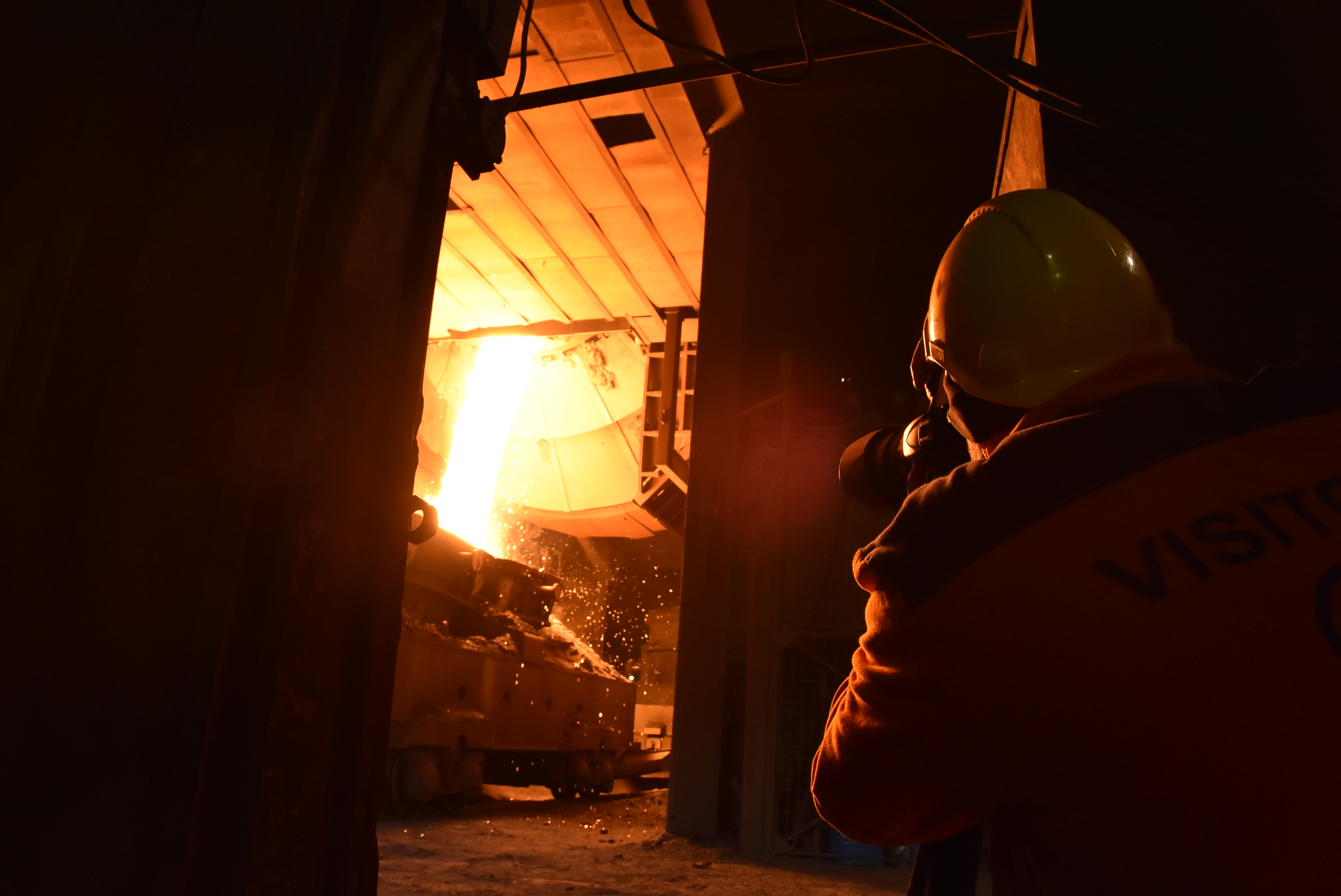 Atmosféru inferna zajistí prostředí Třineckých železáren. Foto: Archiv Třineckých železáren, a. s.