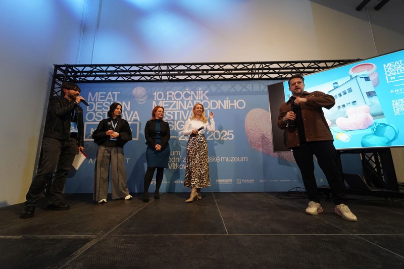 Zahájení festivalu se zúčastnila náměstkyně primátora Lucie Baránková Vilamová. Foto: Meat Design