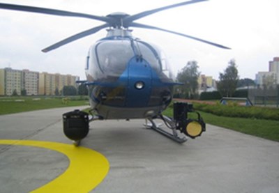 Obrazové záběry z vrtulníku pomáhají členům krizového řízení přijímat při akcích kvalifikovaná rozhodnutí. Foto: IBC