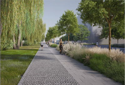 Takto by mohl reprezentativní bulvár vypadat. Vizualizace: Atelier 111 architekti