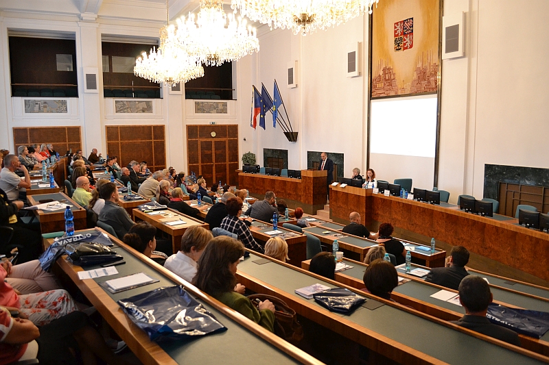 Konference se konala v sále zasupitelstva. Snímky Petr Havránek
