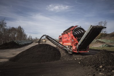 Kompostárna v Hrušově. Foto: OZO Ostrava