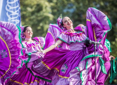 S podporou města se v Ostravě konají také folklorní festivaly. Foto: Jiří Zerzoň